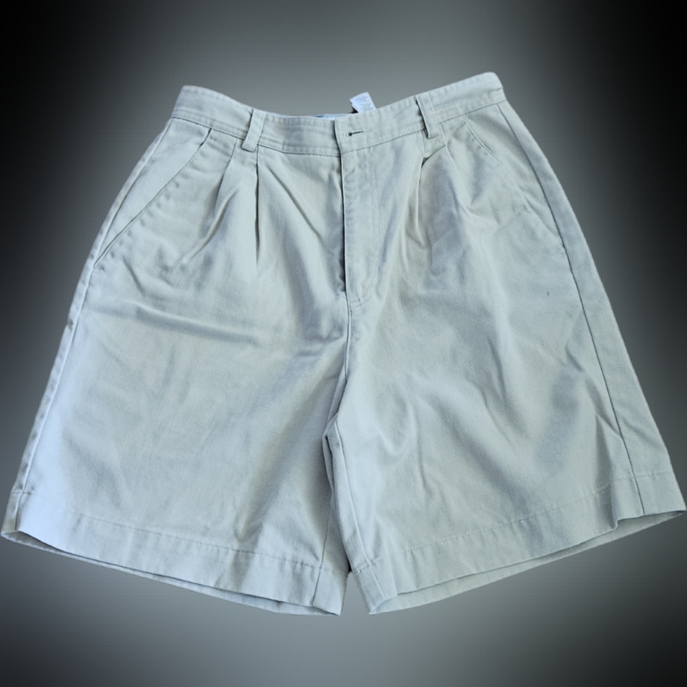 Vintage Lizsport High Waisted Pleated Shorts